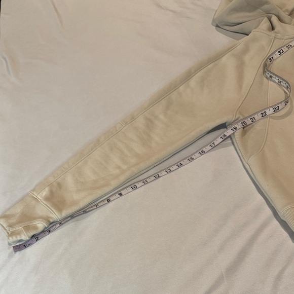 Lole Hoodie Half Zip Cream Long Sleeve Women's Sz XL - Picture 8 of 11